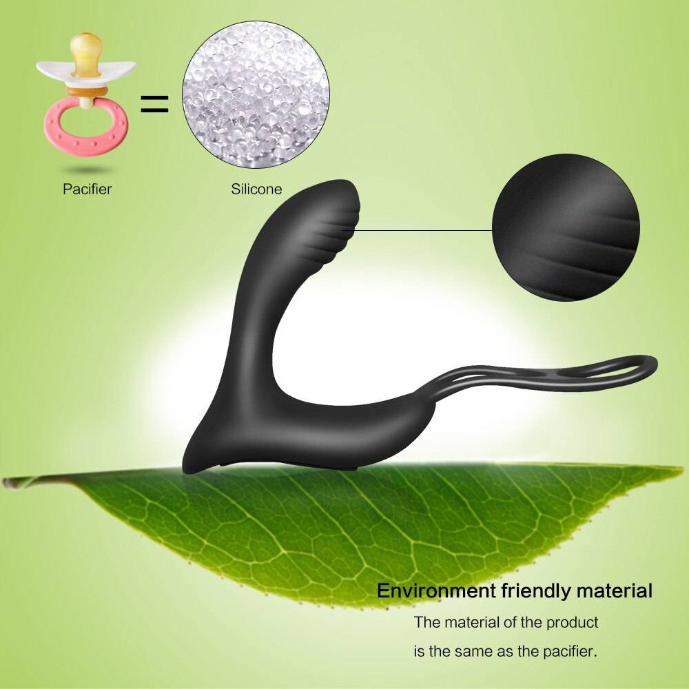 Men’s Prostate Massage Vabrating Silicone Plug Adult Products 1ef722433d607dd9d2b8b7: China