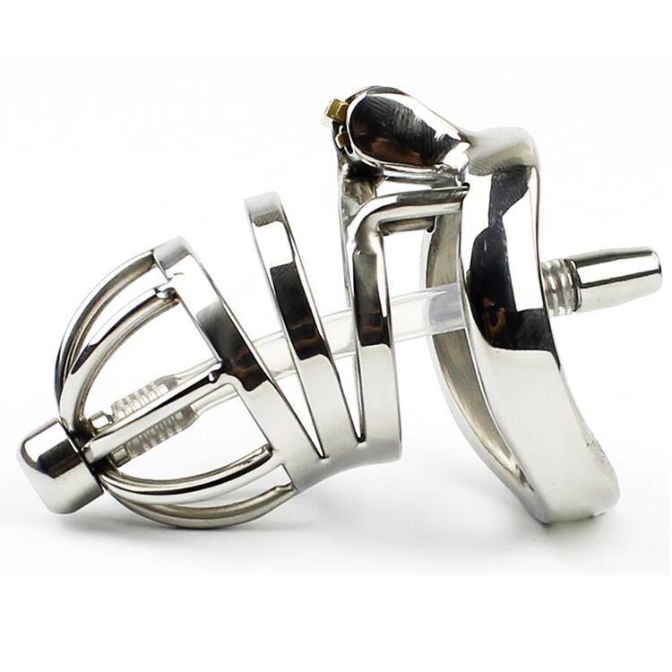 Metal Men’s Cock Ring in Silver Adult Products a1fa27779242b4902f7ae3: L with Tube|Large Cage|Ring|S with Tube|Small Cage