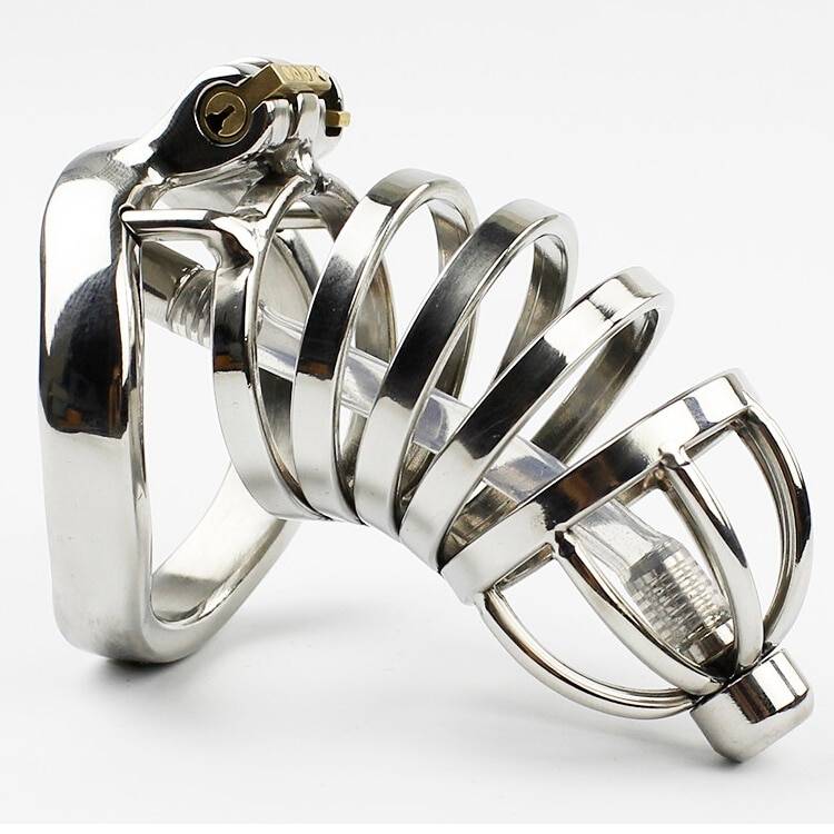 Metal Men's Cock Ring in Silver