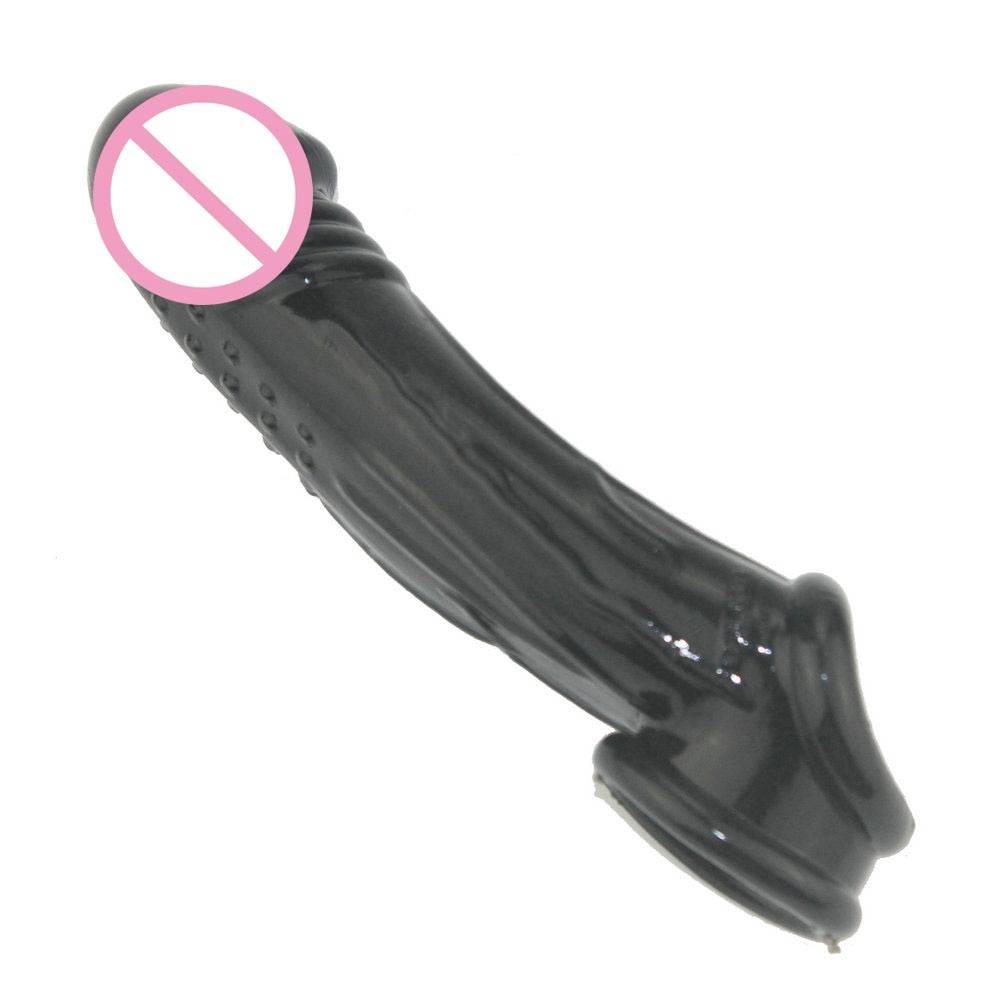 Reusable Penis Сovers For Men Adult Products cb5feb1b7314637725a2e7: Black|Blue|Flesh|Pink|Transparent|Transparent Black|Violet