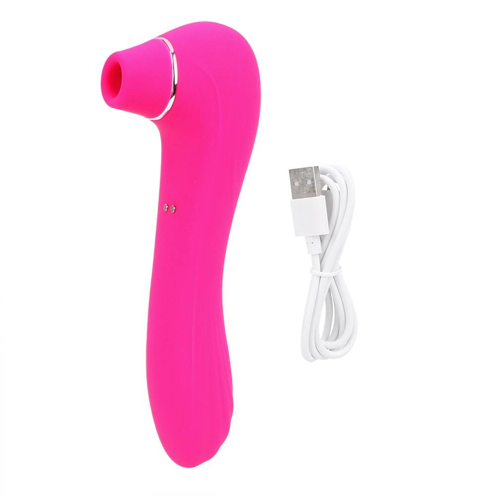 Silicone Clitoral Sucking Vibrator for Women Adult Products cb5feb1b7314637725a2e7: Pink|Purple