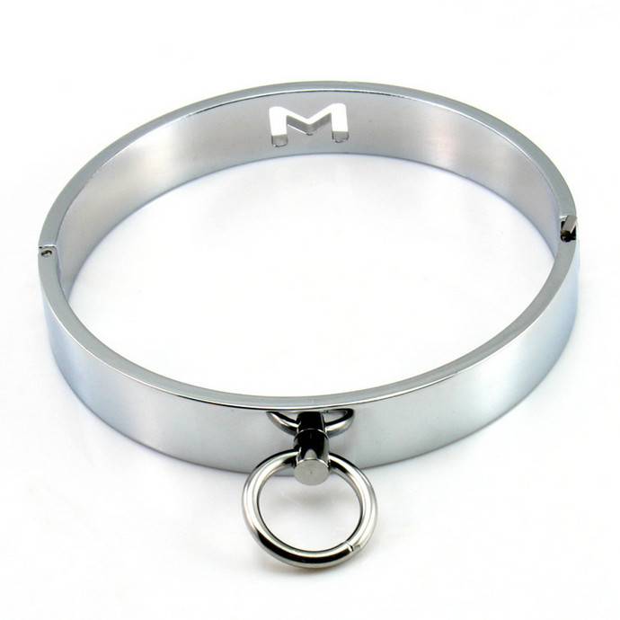 Stainless Steel Role Play Collar Adult Products