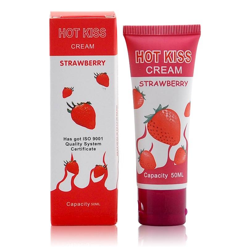Strawberry Flavored Edible Lubricant Adult Products