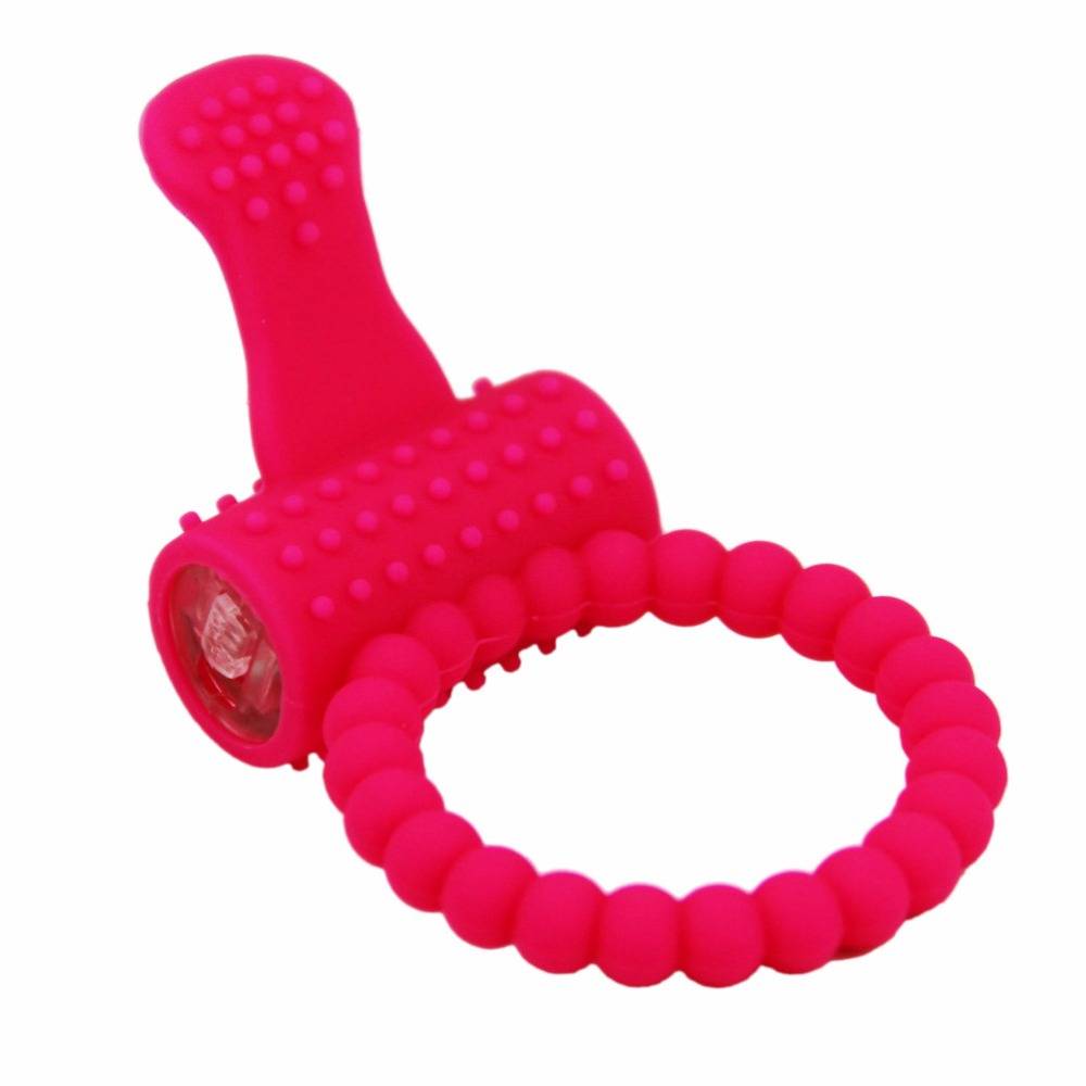 Vibrating Penis Rings For Men Adult Products cb5feb1b7314637725a2e7: Purple|Red
