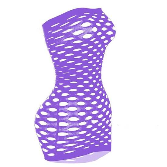 Women's Erotic Net Dress