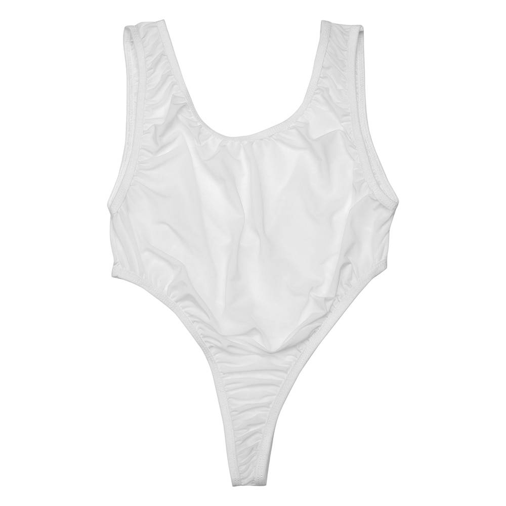 Women’s High Cut Backless Bodysuit Adult Products cb5feb1b7314637725a2e7: Black|White