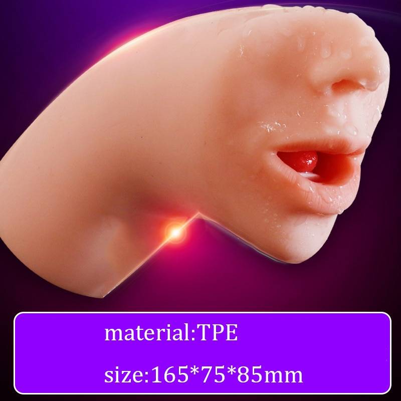 3D Deep Throat Men's Masturbator