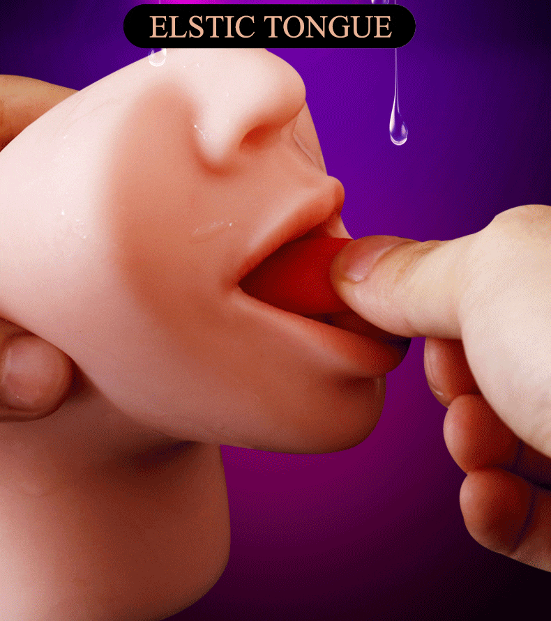 3D Deep Throat Men's Masturbator