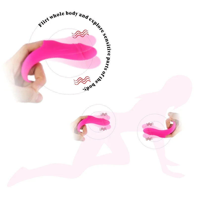 10 Frequency Medical Silicone Finger Vibrator G Spot Massage Female Masturbator Sex Toys for Women Clitoris Stimulator USB Sex Toys For Men 1ef722433d607dd9d2b8b7: China