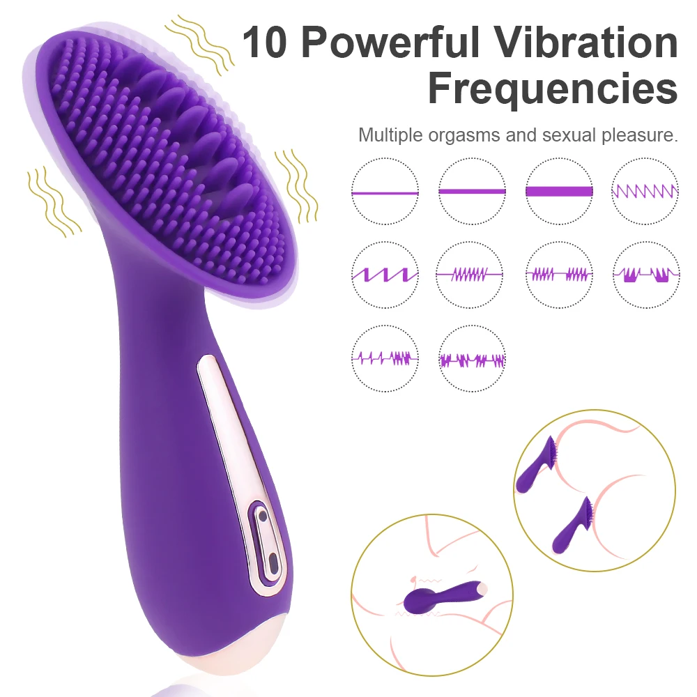 10 Modes Dildo Tongue Vibrator Nipple Massage Clitoris Stimulation Vagina Tightening Pussy Masturbator Adults Sex Toys for Women Trending Now cb5feb1b7314637725a2e7: Pink
