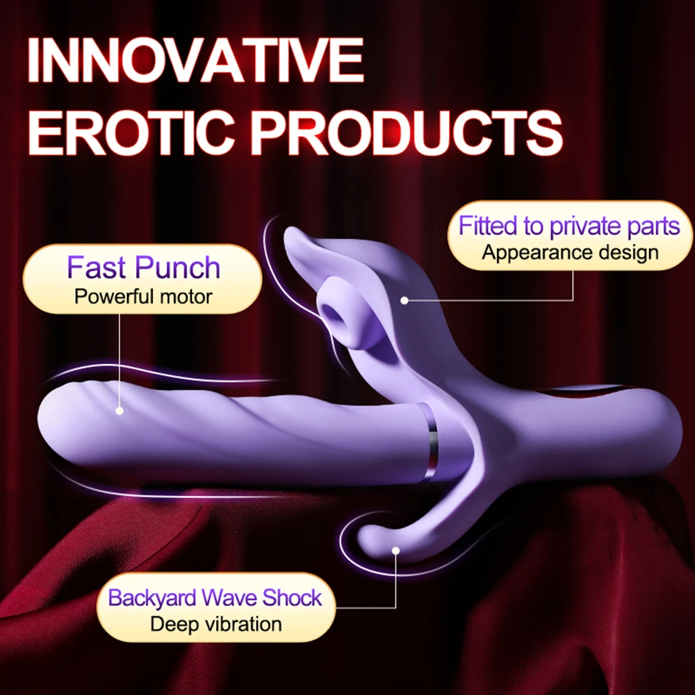 10 Modes Telescopic Vibrators For Women Clitoris Stimulator Anal Plug Vagina Sucker Masturbator Mute Waterproof Adult Sex Toys Best Sellers cb5feb1b7314637725a2e7: Purple