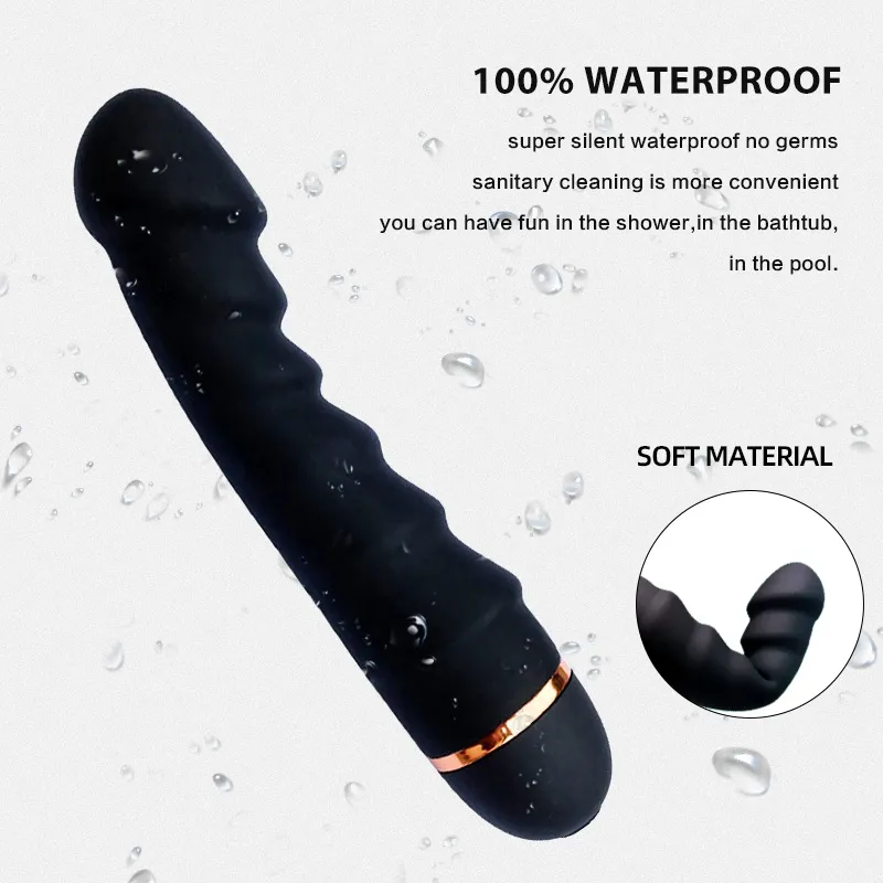 10 Modes Vibrator Soft Silicone Dildo Realistic Penis Strong Motor G-spot Clitoral Stimulator Female Masturbator Adult Sex Toys Vibrators cb5feb1b7314637725a2e7: Black|Pink|Purple