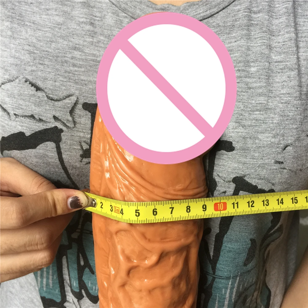 14.56″ 370mm Extreme Big Realistic Dildo Super Thick Huge Dildo Penis Dick Dong Women Sex Toy sex product Dildos cb5feb1b7314637725a2e7: Black|Brown|Flesh