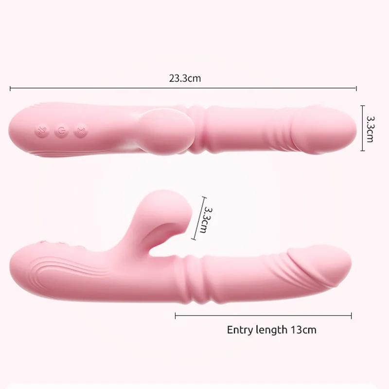 2 IN 1 Suck Vibrator Dildo Telescopic Vibrator Clit Sucking G Spot Stimulation Vibrator Women Sex Toys Adult Products uyo Sex Toys For Couple cb5feb1b7314637725a2e7: 6976309821650|6976309821834