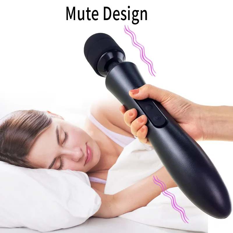 20 Modes Powerful Magic Wand Vibrator for Women Body Massager G Spot Clitoris Stimulator USB Charging Adult Sex Toys for Woman Vibrators 1ef722433d607dd9d2b8b7: China|France|Poland|Russian Federation|SPAIN