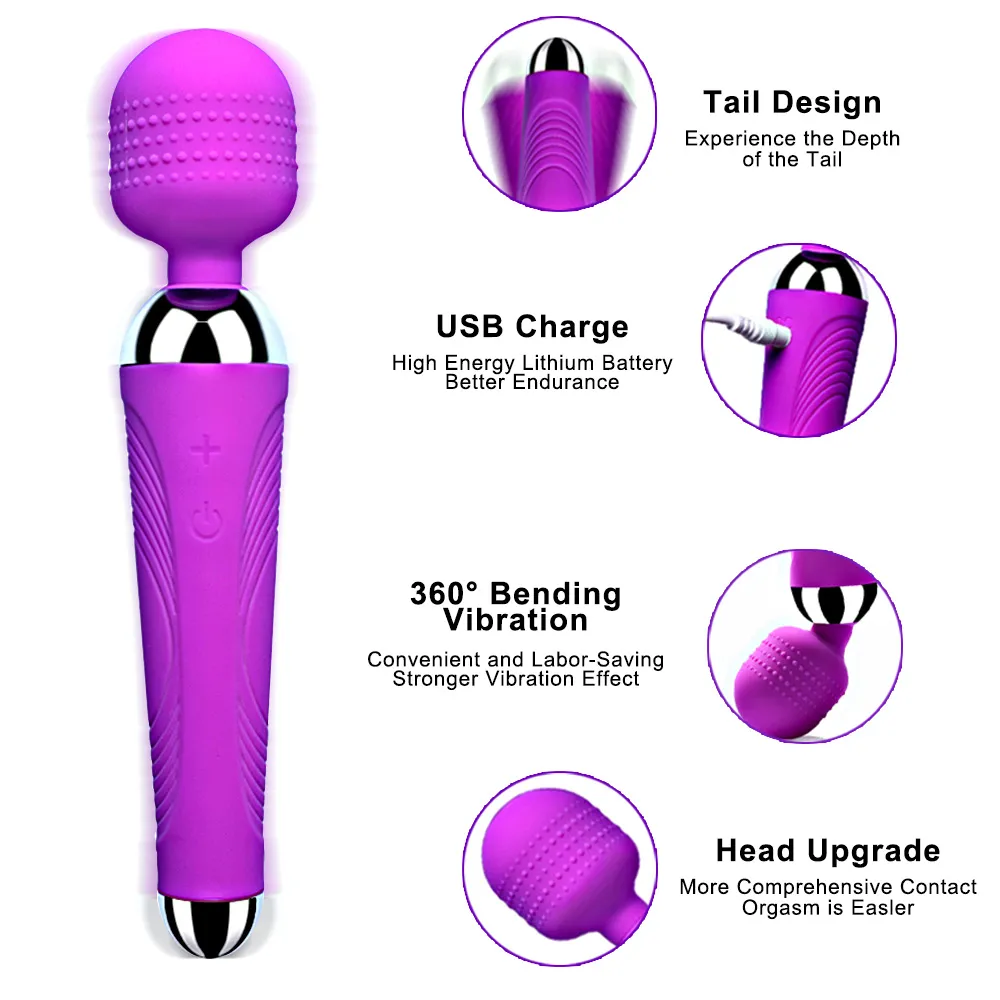 20 Speeds Powerful AV Vibrator Magic Wand Clitoris Stimulator Sex Toys for Women G spot Massager Adult Female Sex Erotic Product Sex Toys For Women cb5feb1b7314637725a2e7: AV002A-BK|AV002A-BK-Box|AV002A-DPU|AV002A-DPU-Box|AV002A-PU|AV002A-PU-Box|AV002A-RD|AV002A-RD-Box|AV002C-PU|AV002C-PU-Box