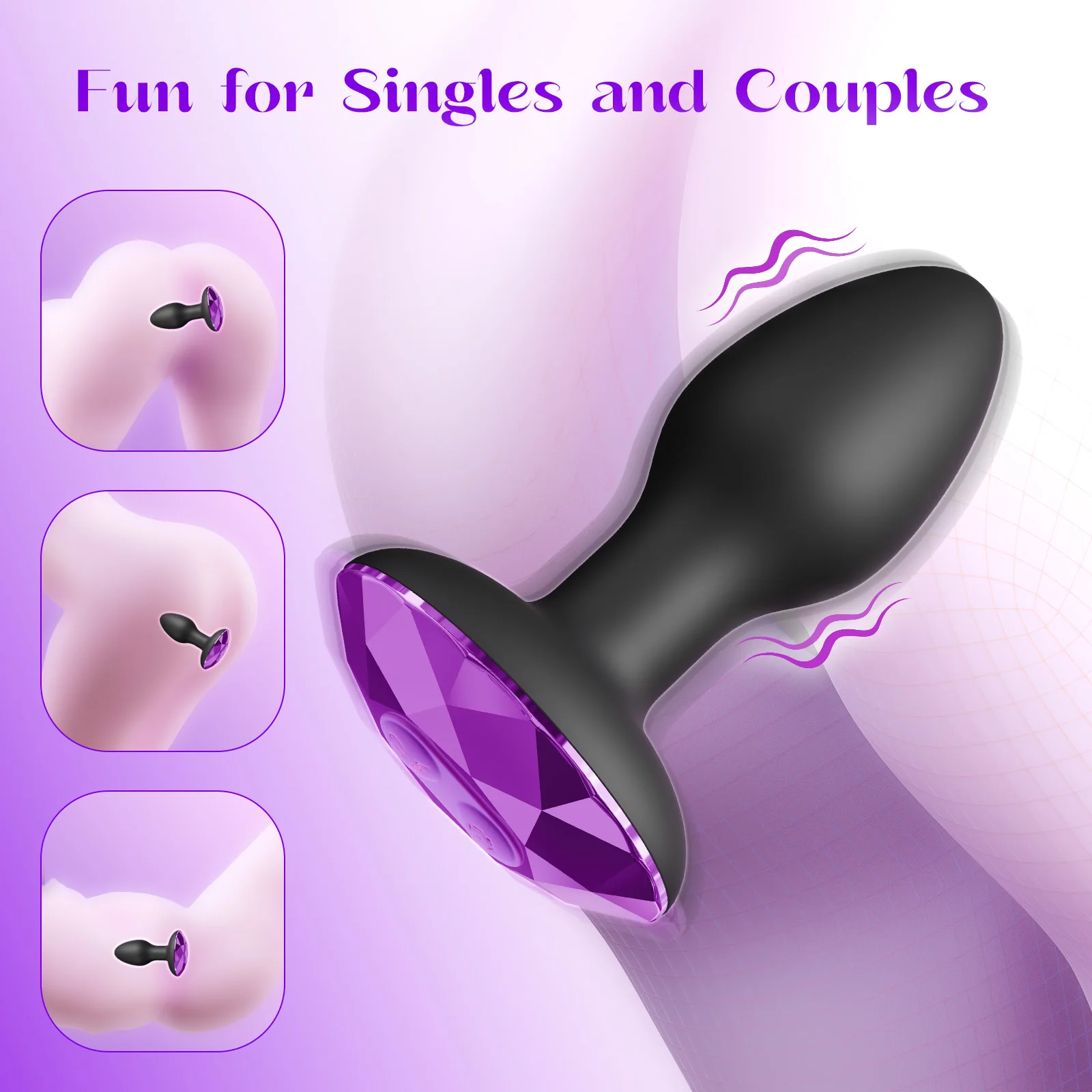 360 Rotation Anal Plug Vibrator Butt Plug with Remote Control Men Prostate Massager Buttplug Adult Sex Toy for Women Men Gay Sex Toys For Couple 1ef722433d607dd9d2b8b7: China