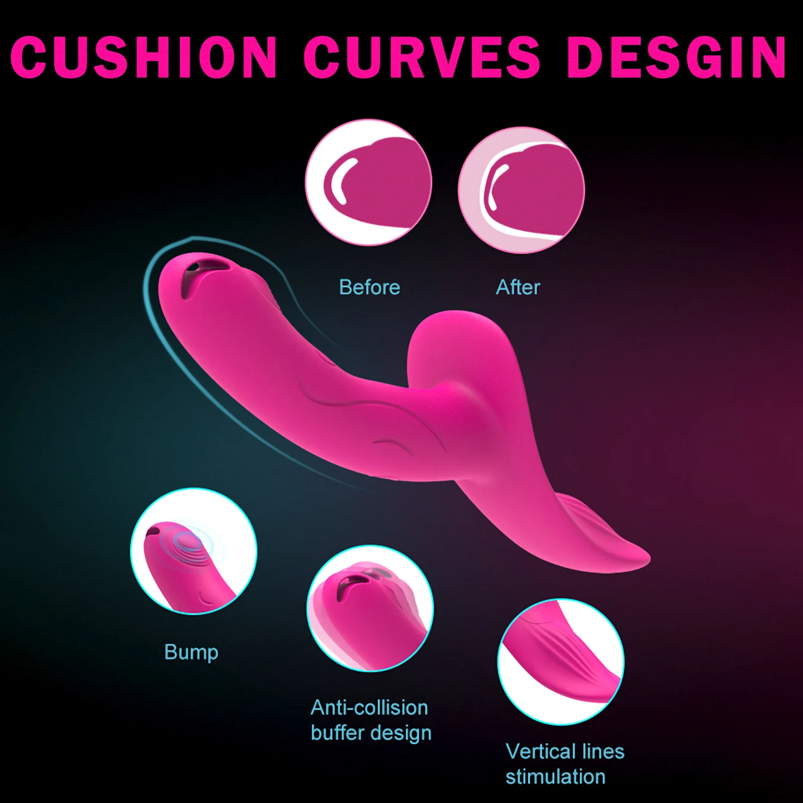 7 Speeds Wearable Double Vibrators For Women Lesbian Couples USB Rechargeable Strapless Strap on Dildo Female Adults Sex Toys Sex Toys For Lesbians cb5feb1b7314637725a2e7: Purple|Purple with Panty|Rose Red|Rose Red with Panty