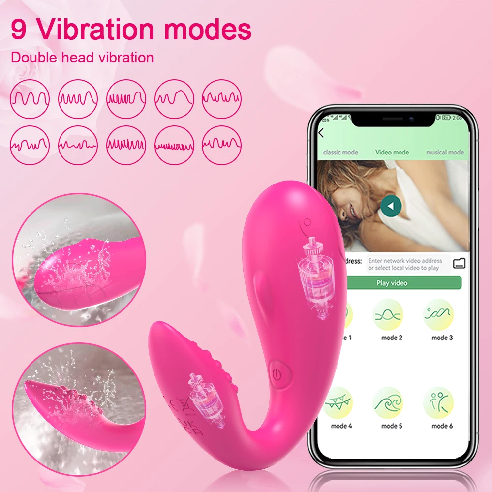 APP Bluetooth Control Vibrator Egg for Women Clitoris Stimulator Wearable G Spot Vibrator Love Egg Adult Vibrating Sex Toy Sex Toys For Women cb5feb1b7314637725a2e7: TD042-APP-PU|TD042-APP-PU-BOX|TD042-APP-RD|TD042-APP-RD-BOX|TD042-PK-BOX-NO APP|TD042-PK-No APP