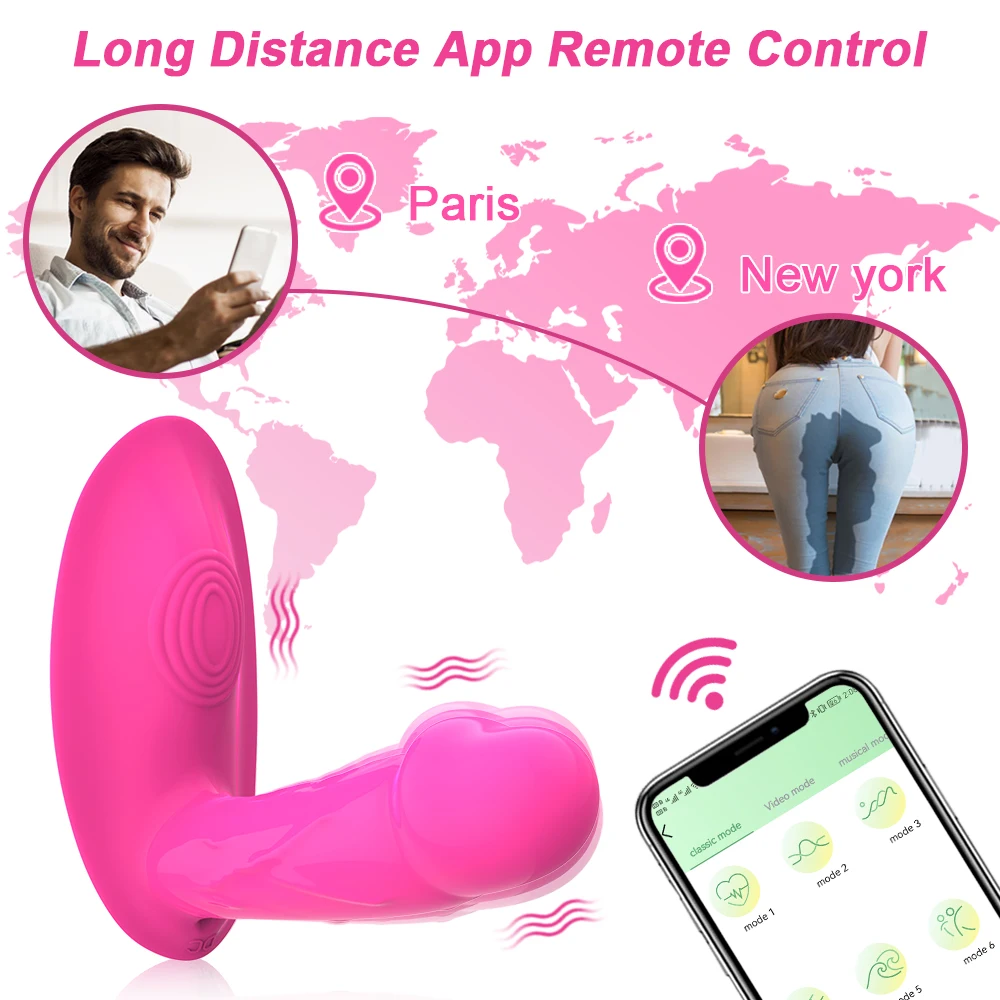 APP Bluetooth Mini Dildo Vibrator for Women Wireless Control Vibrating Egg Clitoris Stimulator Female Sex Toys for Adults Couple Best Sellers 1ef722433d607dd9d2b8b7: China|Russian Federation