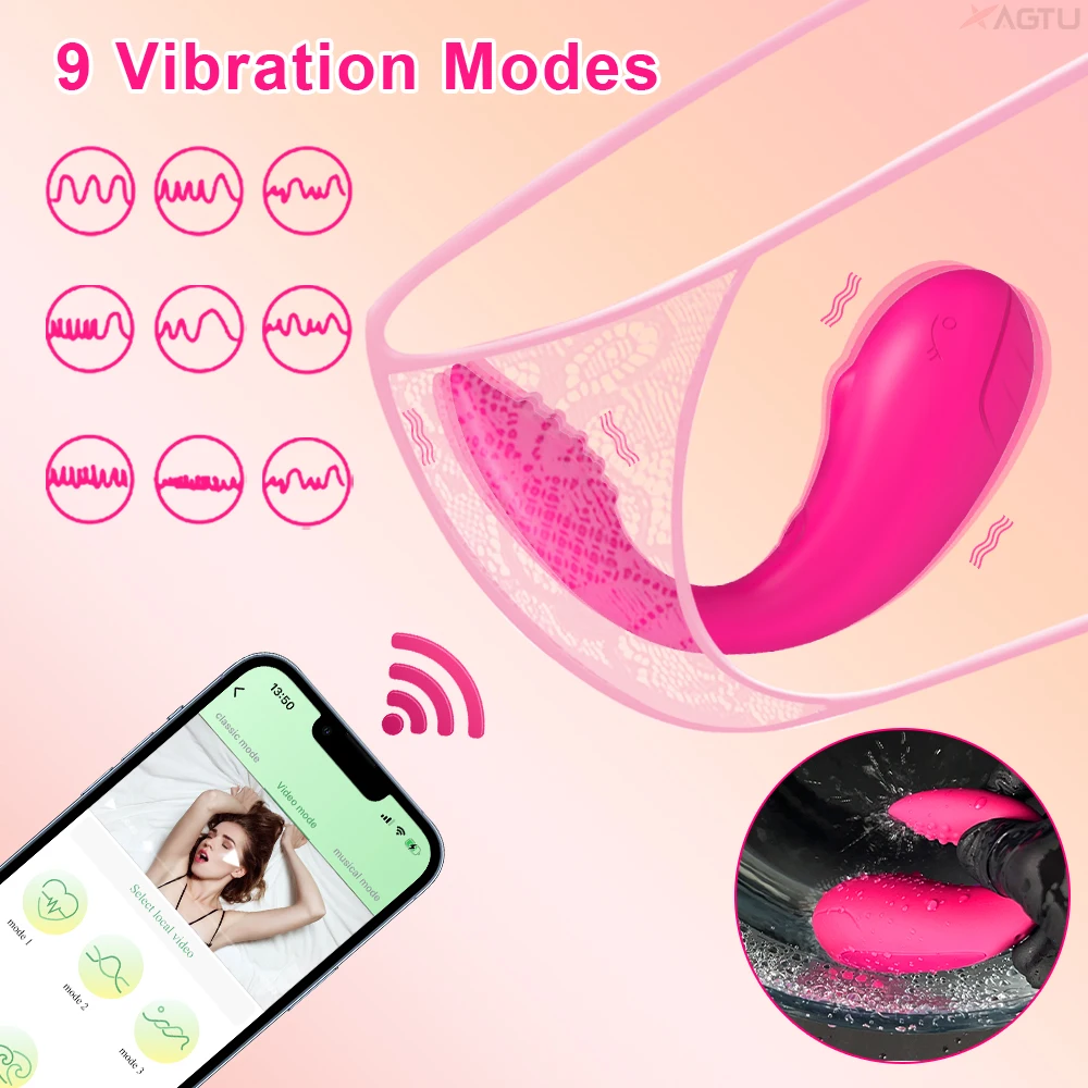 APP Bluetooth Vibrator for Women G Spot Wireless Remote Control Vibrating Egg Clitoris Stimulator Female Panties Sex Toy Xbonp Vibrators cb5feb1b7314637725a2e7: TD042-APP-PU|TD042-APP-PU-BOX|TD042-APP-RD|TD042-APP-RD-BOX