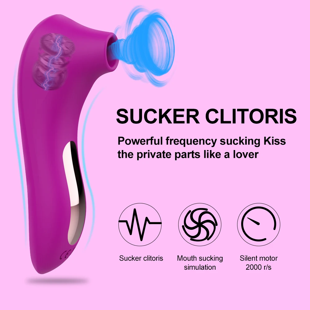 Adult Supplies	Sucker Clitoris Sucking Vibrator Female Clit Oral Stimulator Nipple Vagina Sex Toys for Women Masturbator Product Sex Toys For Women 1ef722433d607dd9d2b8b7: China|Russian Federation