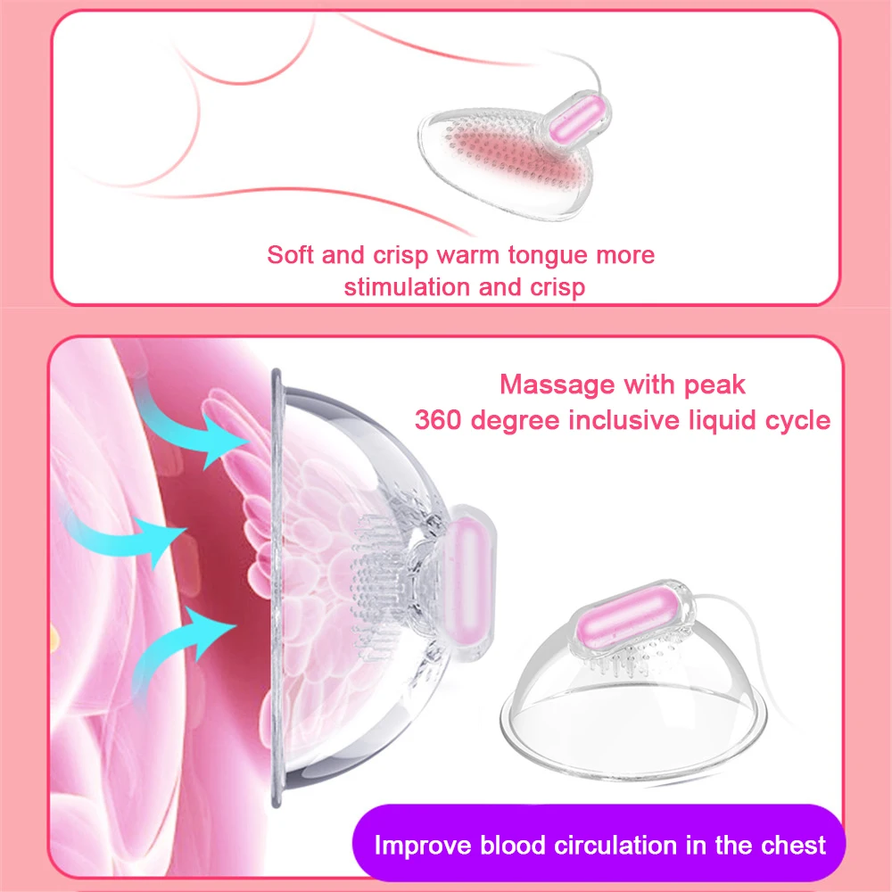 Breast​ Enlargement Massage Nipple Stimulation Licking Vagina Clitoris Vacuum Sucker Female Masturbator Vibrator Sex Toys Women Trending Now 1ef722433d607dd9d2b8b7: China