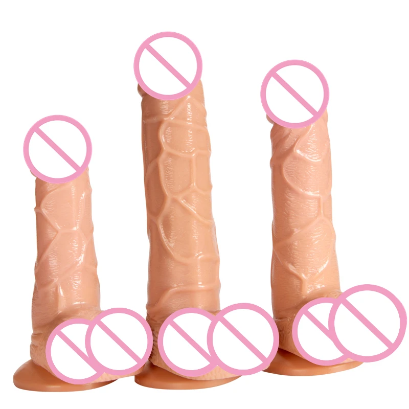 Dildo Realistic with Suction Cup Dildo for Anal Big Penis for Women Sex Toys Female Masturbator Adult Sex Product Toys Adult Dildos cb5feb1b7314637725a2e7: L|M|S