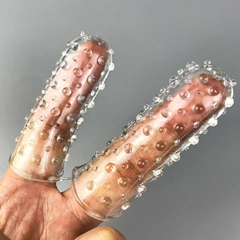 Finger Sleeve Vibrator Female Masturbator Silicone Adult Clit Stimulate Erotic Exotic Accessories Sex For Women Lesbian Toys Sex Toys For Lesbians 1ef722433d607dd9d2b8b7: CN