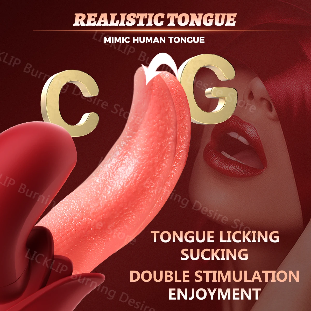LICKLIP 3 In 1 Sucking Toys Tongue Licking Nipple Clitoris Sucking Stimulation Massager Female Masturbator Vibrating Sex Toys 18 Sex Toys For Women 1ef722433d607dd9d2b8b7: China