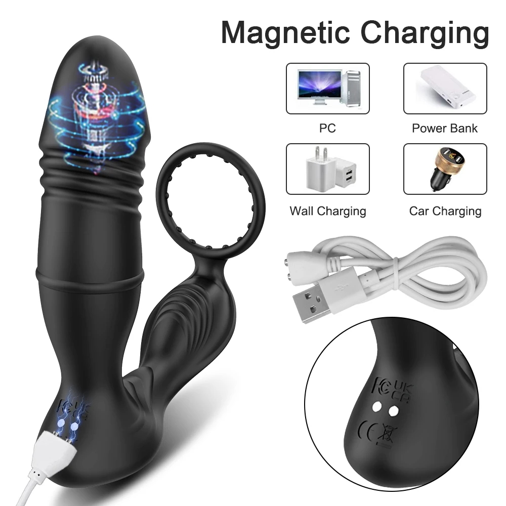 Male Thrusting Prostate Massager Bluetooth APP Vibrator for Men Gay Anal Plug Wireless Remote Butt Plug Sex Toy for Couples Sex Toys For Lesbians 1ef722433d607dd9d2b8b7: China|France|Mexico|Russian Federation|SPAIN|United States