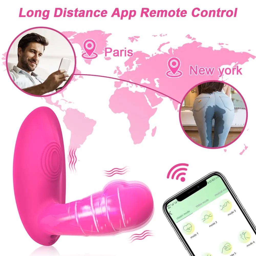 Mini Bluetooth APP Dildo Vibrator for Women Wireless Control Vibrating Egg Clitoris Stimulator Female Sex Toys for Adults Couple Sex Toys For Women cb5feb1b7314637725a2e7: CD30-APP-PU|CD30-APP-RD
