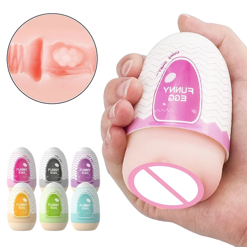 Mini Portable Masturbation Egg Cup Realistic Vagina Beginner Soft Masturbation Cup Penis Massager Stimulator Sex Toys for Man Sex Toys For Men cb5feb1b7314637725a2e7: A|B|C|D|E|F