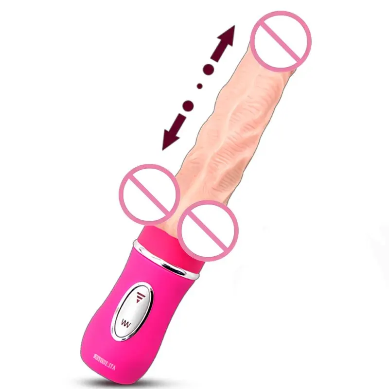 Multiple Modes Realistic Dildo Vibrator Silicone Sex Toys for Woman Female Masturbation Vagina Massager Bendable Flexible Dildos cb5feb1b7314637725a2e7: roseo