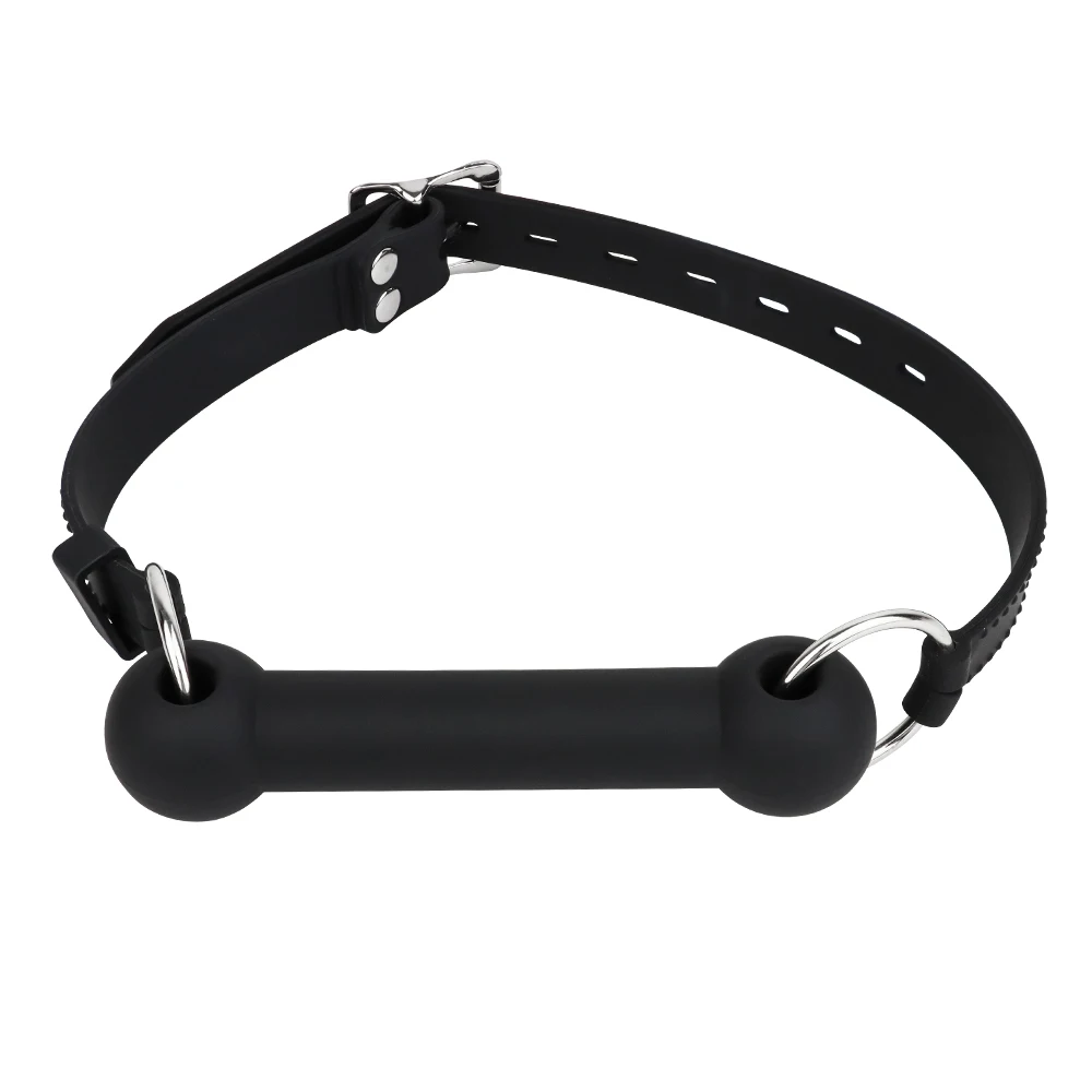 Oral Mouth Gag BDSM Bite Silicone Bone Gag SM Bondage Restraint Adult Sex Toys Ball Gag for Adults Sex Games cb5feb1b7314637725a2e7: Black|Black Detachable|O-ring Gag|Red Heat|Silicone O-ring