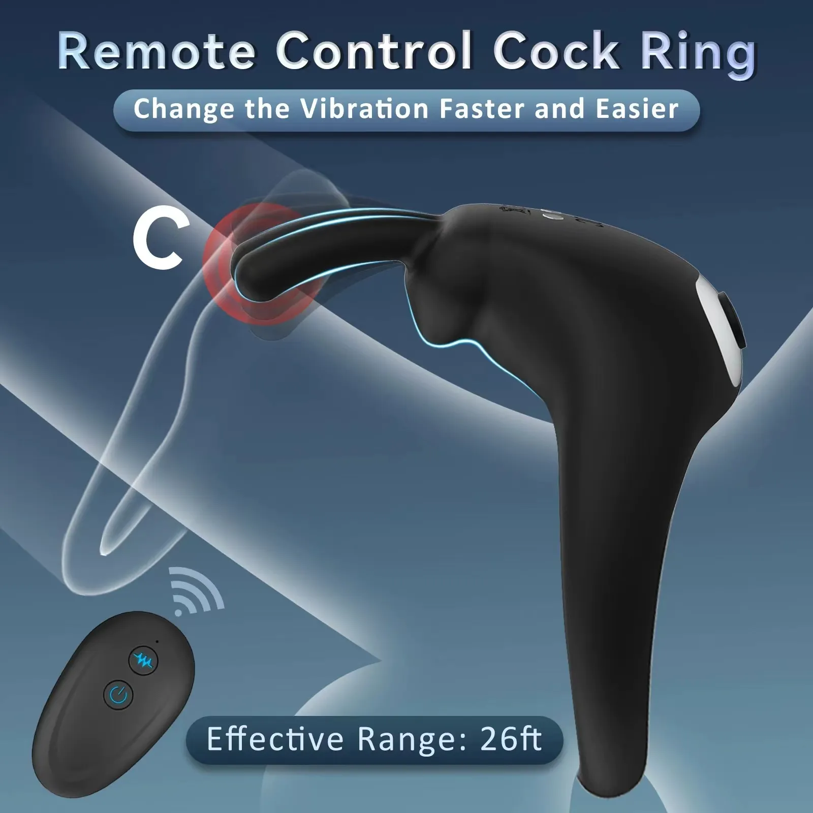 Penis Ring Vibrator Wireless Remote Control Clitoris Stimulation Delay Ejaculation Enlargement Erection For Men Sex Toys For Men 1ef722433d607dd9d2b8b7: China