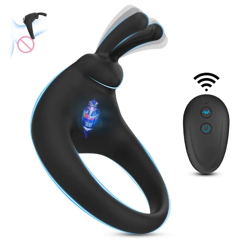 Penis Ring Vibrator Wireless Remote Control Clitoris Stimulation Delay Ejaculation Enlargement Erection For Men Sex Toys For Men 1ef722433d607dd9d2b8b7: China