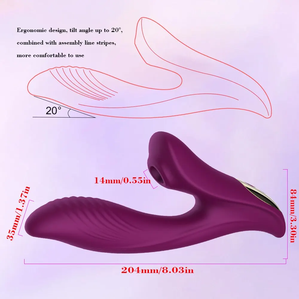 Powerful Clitoral Vibrator For Women Clit Clitoris Sucker Sucking Vacuum Stimulator Dildo Sex Toys Female Goods for Adults 18 Sex Toys For Women cb5feb1b7314637725a2e7: Purple