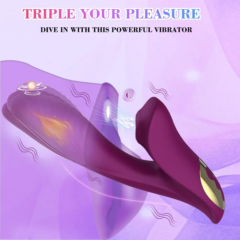 Powerful Clitoral Vibrator For Women Clit Clitoris Sucker Sucking Vacuum Stimulator Dildo Sex Toys Female Goods for Adults 18 Sex Toys For Women cb5feb1b7314637725a2e7: Purple
