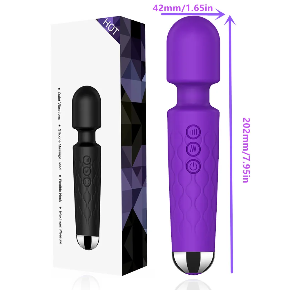 L AV vibrator-purple
