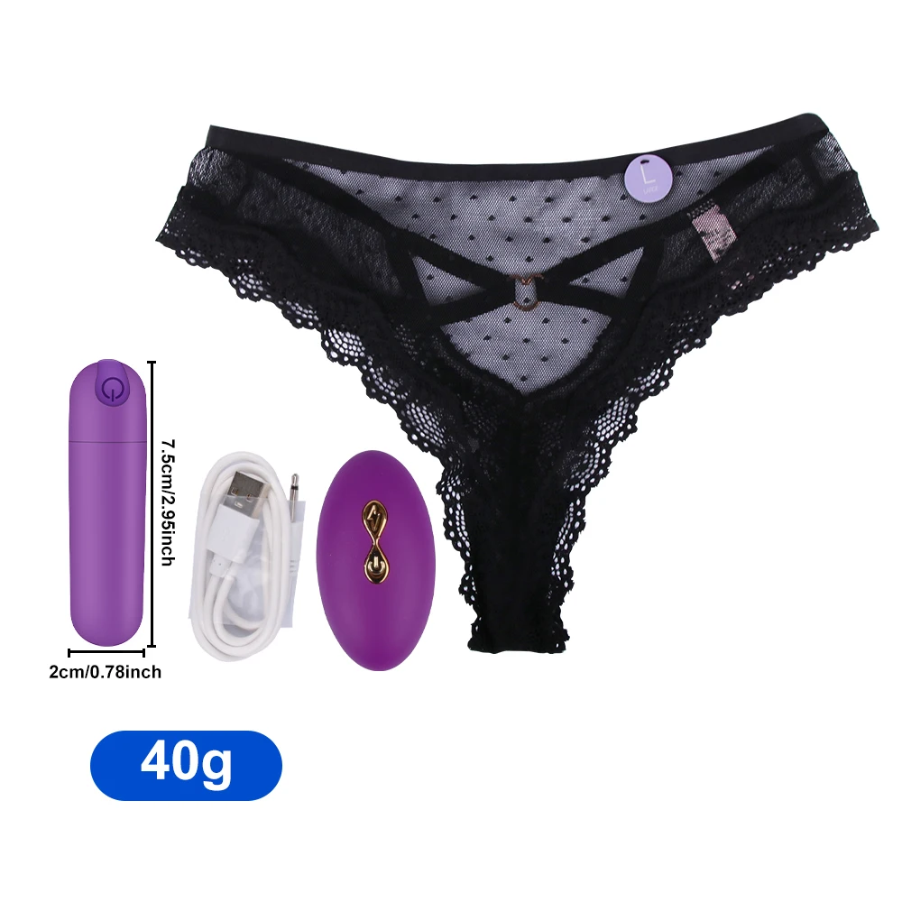 Panties Purple Vibro