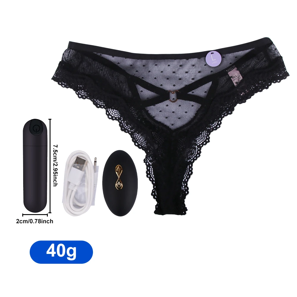 Panties Black Vibro