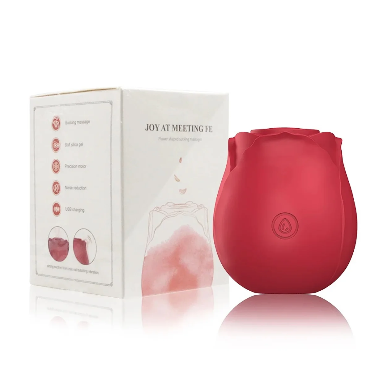Rose Shape Vagina Sucking Vibrator Intimate Good Nipple Sucker Oral Licking Clitoris Stimulation Powerful Sex Toys for Women Trending Now cb5feb1b7314637725a2e7: 10 PCS RED VALUE SET|PINK IN SEALTED BOX|RED IN SEALTED BOX