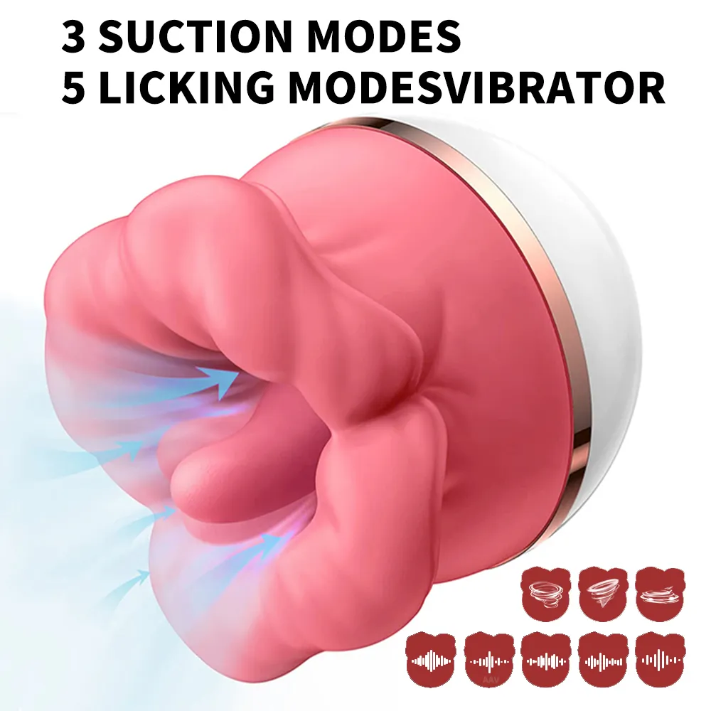 Rose Sucking Licking Vibrator For Women Clitoris Nipples Stimulator Vagina Masturbators Massager Silicone Female Adult Sex Toys Trending Now cb5feb1b7314637725a2e7: 2 In 1 Red|3 In 1 Black|3 In 1 Black Red|3 In 1 Pink