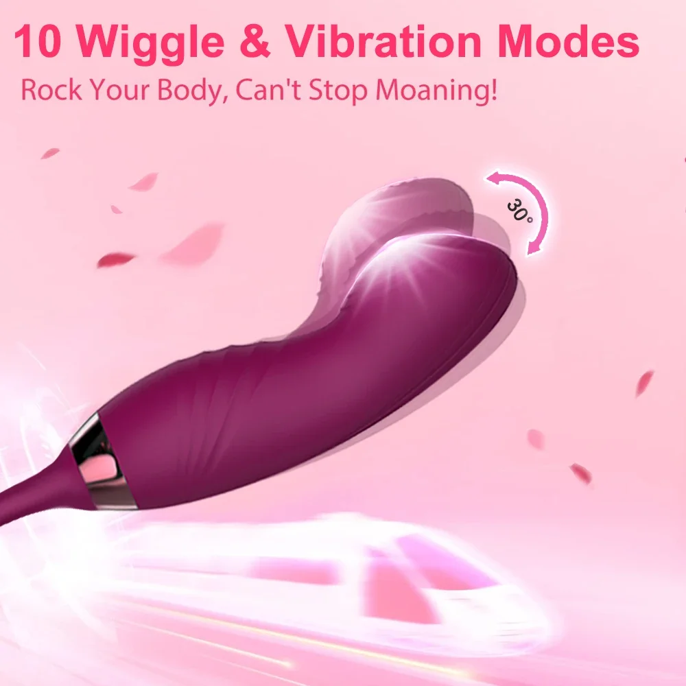 Rose Sucking Vibrator for Women Vagina Patting Clit Stimulator G Spot Dildo Vibrating Female Masturbator Massage Adult Sex Toy Vibrators cb5feb1b7314637725a2e7: Green|Pink|Purple|Red