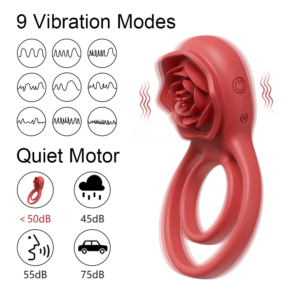 Rose Toy Cockring Vibrator for Men and Woman Wireless Remote Control Penis Rings Delay Ejaculation Sex Toys for Male Cock Rings Trending Now cb5feb1b7314637725a2e7: SJH38-RD|SJH38-RD-BOX|SJH38-YK-RD|SJH38-YK-RD-BOX