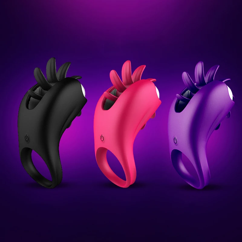 Rotation Oral Tongue Licking Vibrator Vagina Clitoris Stimulate Sex Toys For Couples Flirt Penis Vibrator Ring Sex Toys For Women cb5feb1b7314637725a2e7: Black|Purple|Red