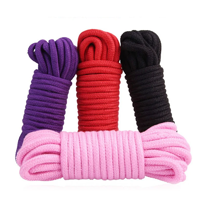 Sex Slave Bondage Rope Soft Cotton Knitted Rope BDSM Restraint Man Exotic Toy Roleplay 5M 10M 20M Sex Toys For Couple Women Anal Bondage Gear cb5feb1b7314637725a2e7: BDSM Bondage(Black)|BDSM Bondage(Red)|Black 10m|Black 20m|black 5m|Black-Handcuffs|pink 10m|Pink 20m|pink 5m|Pink handcuffs|purple 10m|Purple 20m|purple 5m|Purple handcuffs|red 10m|Red 20m|Red 5m|Red-Handcuffs