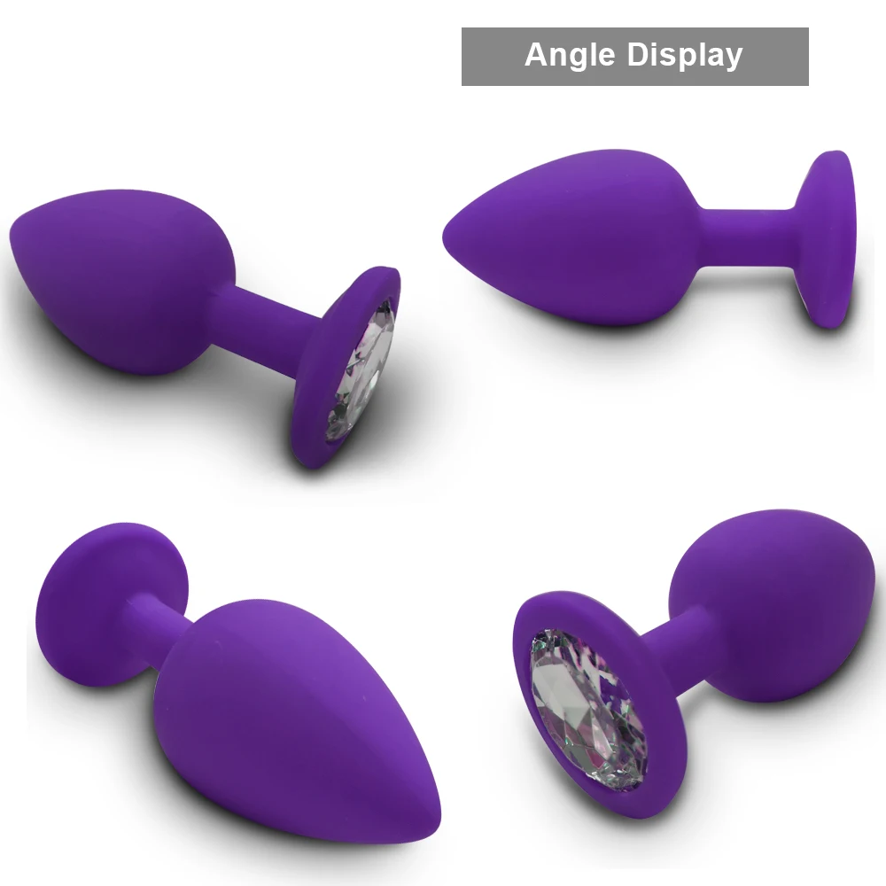 Silicone Butt Plug Anal Plug Unisex Sex Stopper 3 Different Size Adult Toys for Men/Women Anal Trainer for Couples Sex Toys For Women cb5feb1b7314637725a2e7: AP-L-BK|AP-L-PK|AP-L-PU|AP-L-RD|AP-M-BK|AP-M-PK|AP-M-PU|AP-M-RD|AP-S-BK|AP-S-PK|AP-S-PU|AP-S-RD|AP-SML-BK|AP-SML-PK|AP-SML-PU|AP-SML-RD