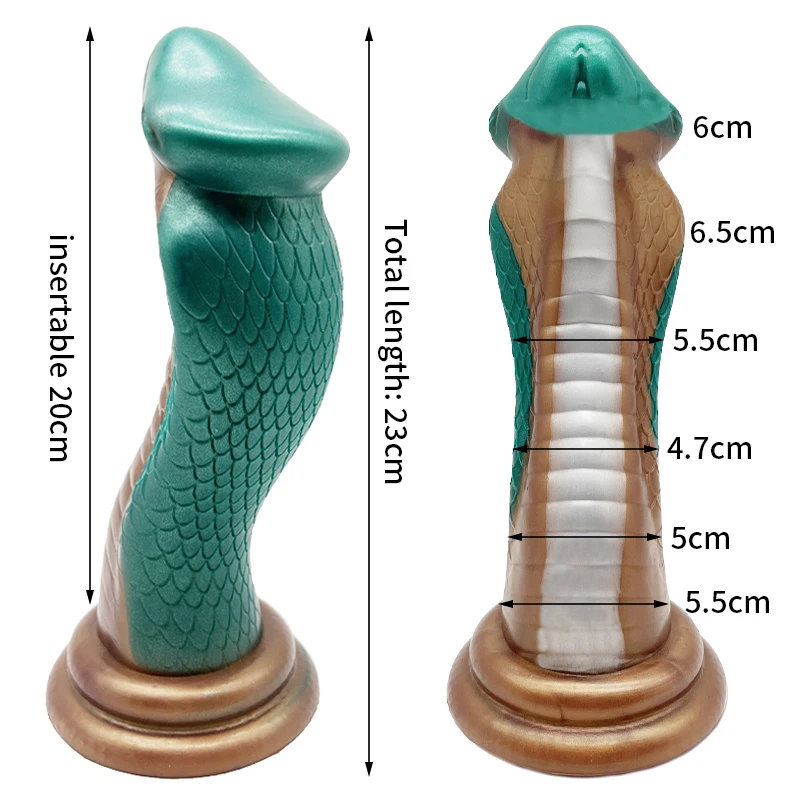 Snake Large Monster Dildo With Strong Suction Cup Silicone Animal Pennis Plug G-spot Prostate Stimulatie Sex Toy For Men Woman Dildos cb5feb1b7314637725a2e7: Cobra|Purple|Rattlesnake